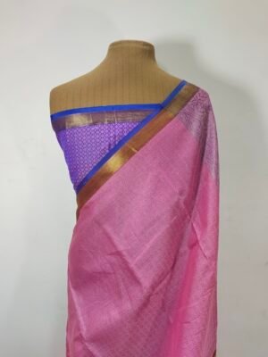 Tanchui Organza Silk Saree With Resham Thread Work