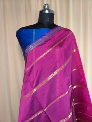 Banarasi Sartan Saree For Party Wear In Pink Color