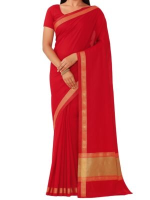 Banarasi Soft Silk Saree In Organza Fabric
