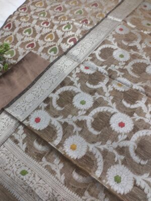 Home Banarasi Cotton Suits in Rangkat heavy Jaal partern design