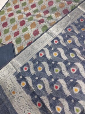 Banarasi Cotton Suits in Rangkat Jaal partern design