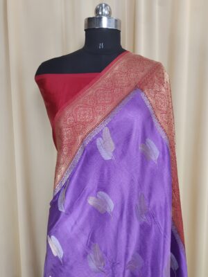 Banarasi Soft And Lite Sartan Silk With Sona Rupa Zari Booti
