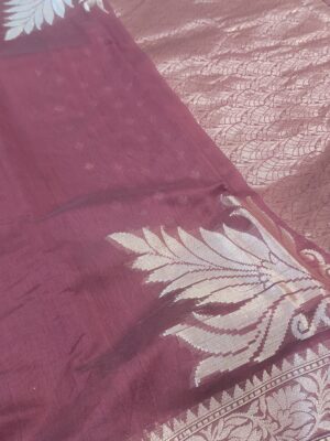 Handloom Pure Cotton Classic & Simple Banarasi Saree