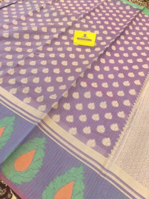 Banarasi Soft Kora Cotton Silk Saree