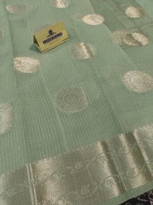 Banarasi Soft Kora Cotton Silk Saree
