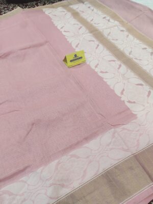 Banarasi Soft Kora Cotton Silk Saree