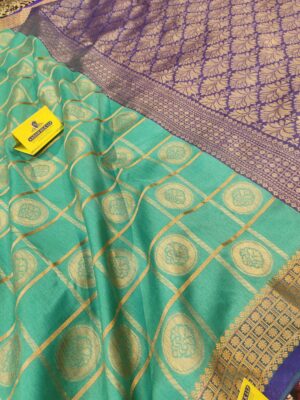 Home Chokra & Boota With Contrast Colour Combination Soft Silk saree